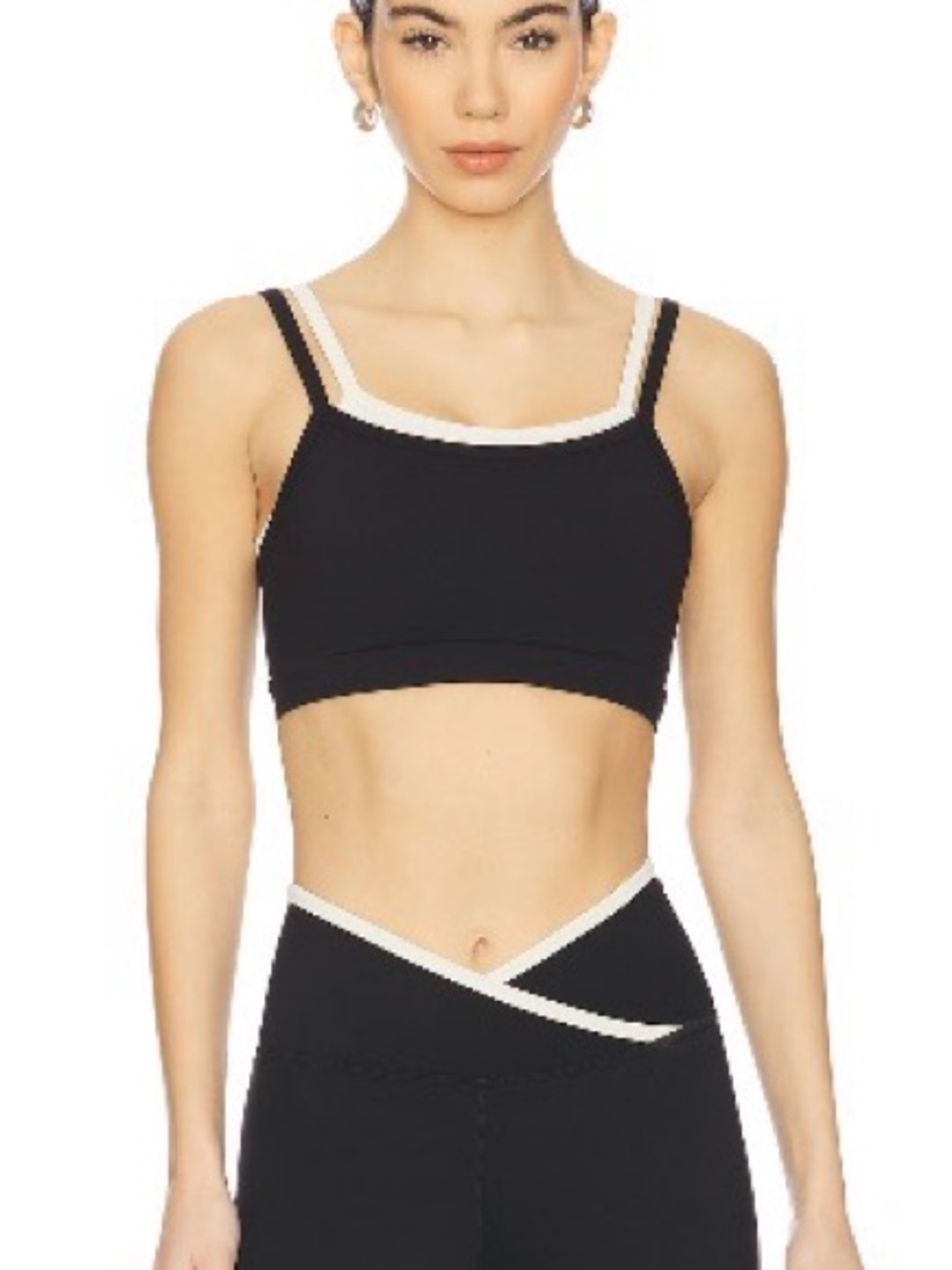 Strut-This Rhodes Bra in Black & Shell